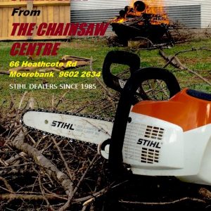 THE CHAINSAW CENTRE FIRE UP 2